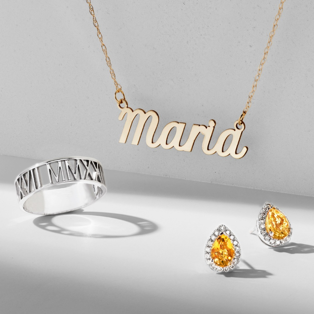 Kay Jewelers Kay Jewelers Mother's Day jewelry, necklace that reads "Maria".