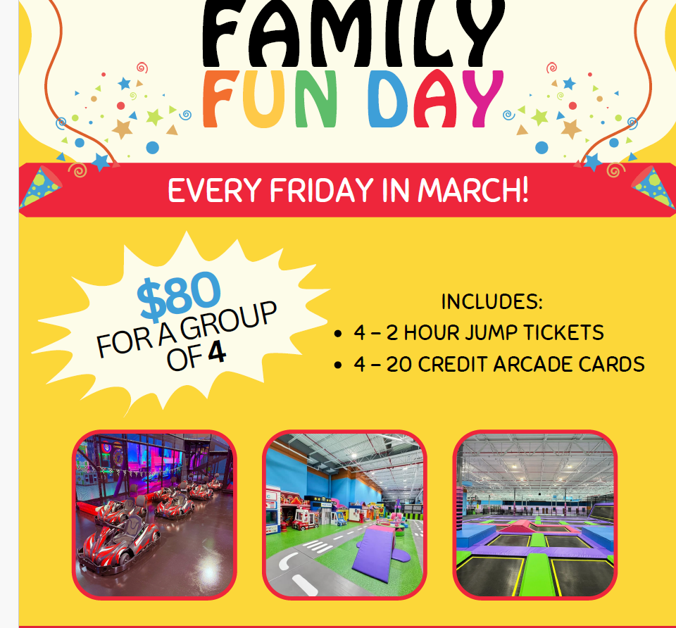 Family Fun Day at Soar and Bounce icon